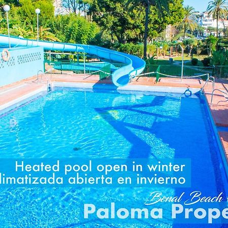 Benal beach suite, estudio con parque acuático y vistas al mar. Benalmádena Esterno foto