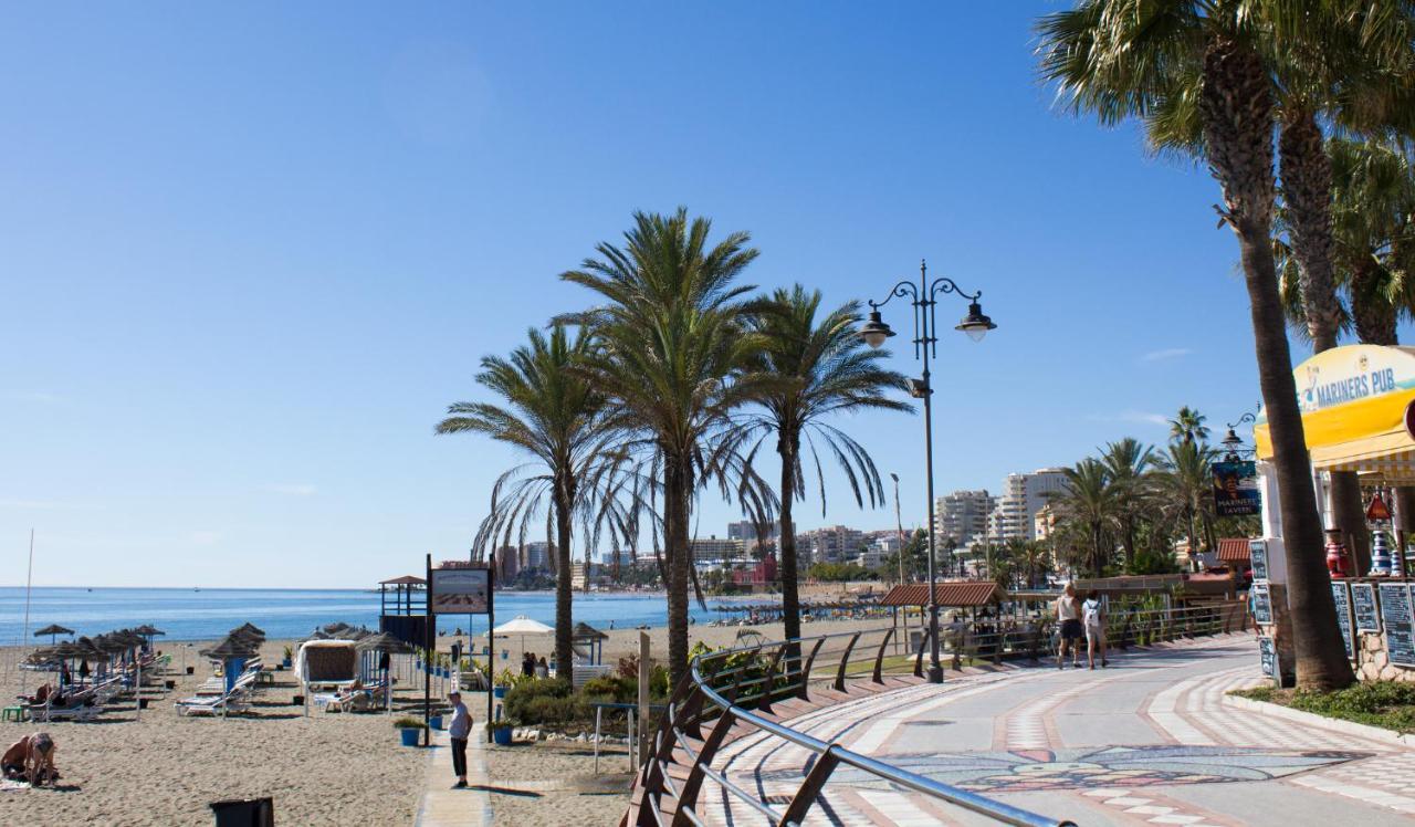 Benal beach suite, estudio con parque acuático y vistas al mar. Benalmádena Esterno foto