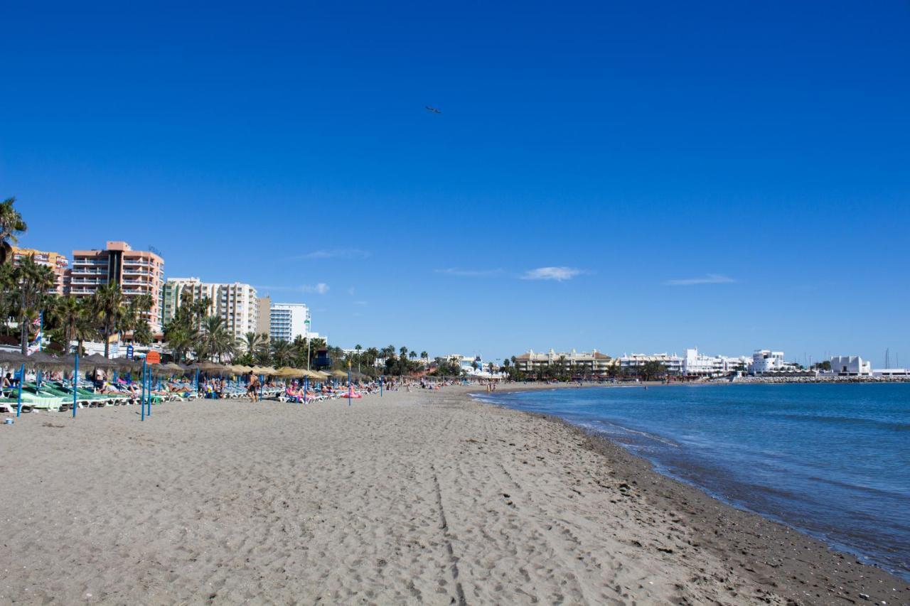 Benal beach suite, estudio con parque acuático y vistas al mar. Benalmádena Esterno foto