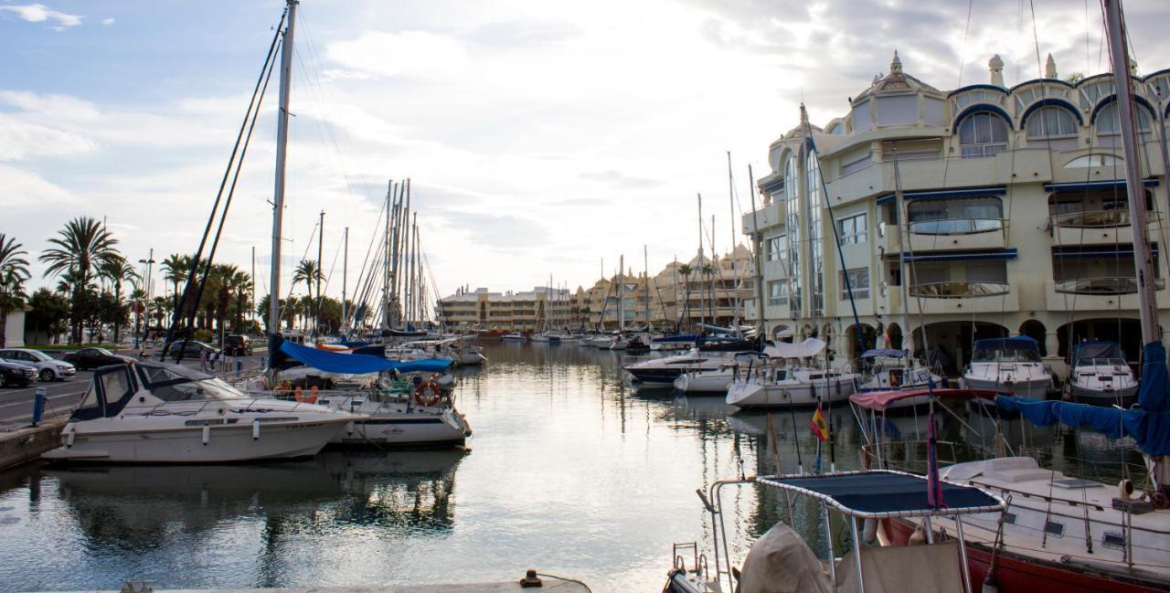 Benal beach suite, estudio con parque acuático y vistas al mar. Benalmádena Esterno foto