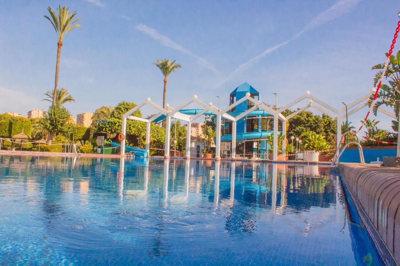 Benal beach suite, estudio con parque acuático y vistas al mar. Benalmádena Esterno foto