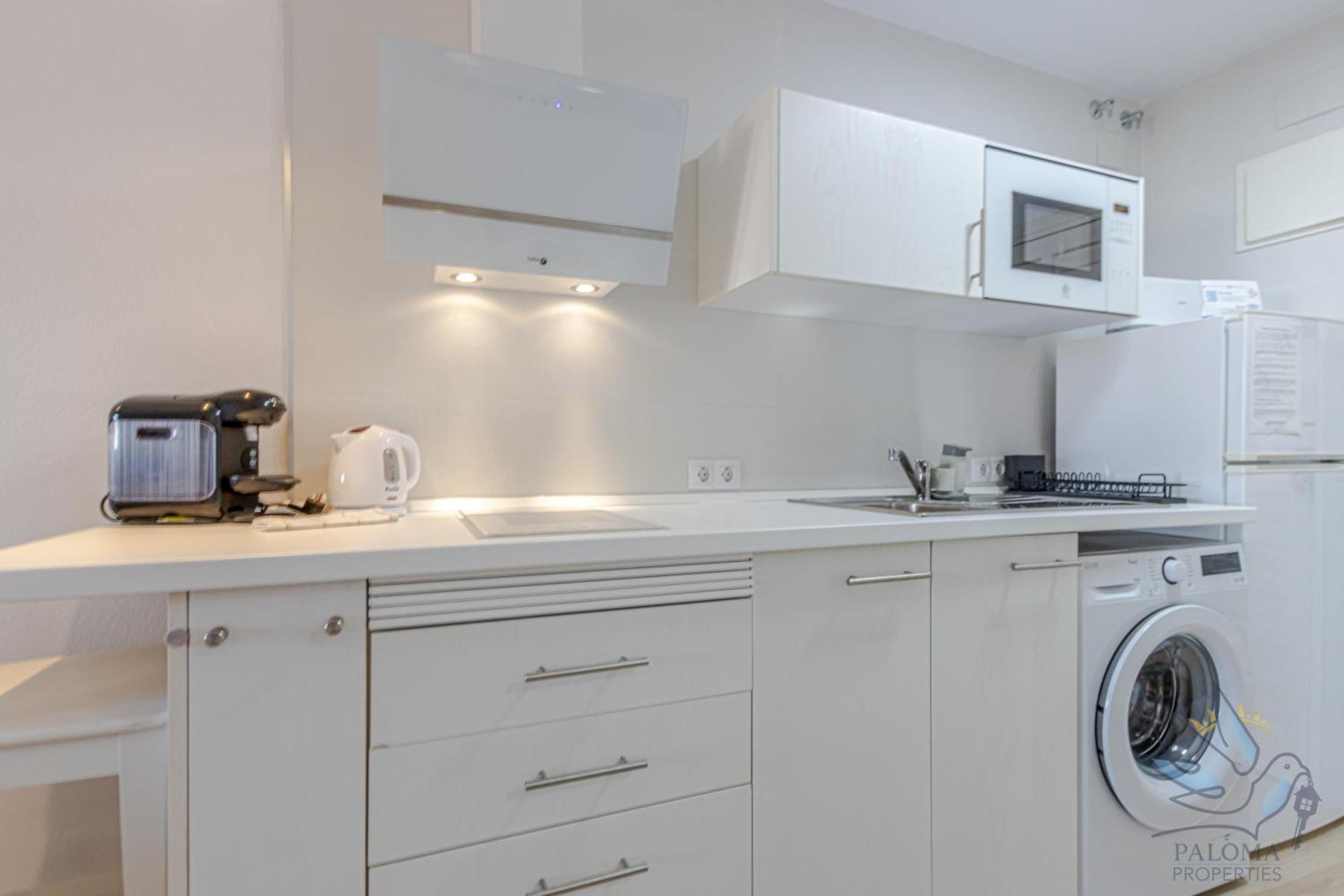 Benal beach suite, estudio con parque acuático y vistas al mar. Benalmádena Esterno foto
